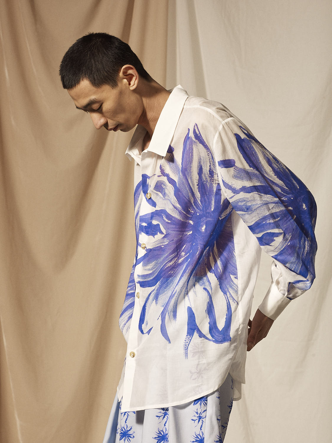 Pleat-Sleeve Oversized Shirt (Pre-Order) – King & Tuckfield