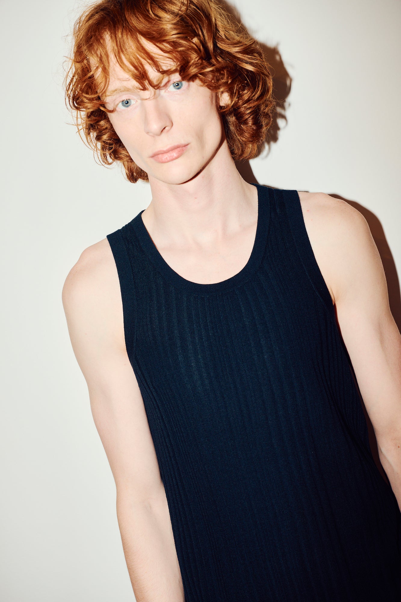 Irregular Rib Knitted Vest – King & Tuckfield