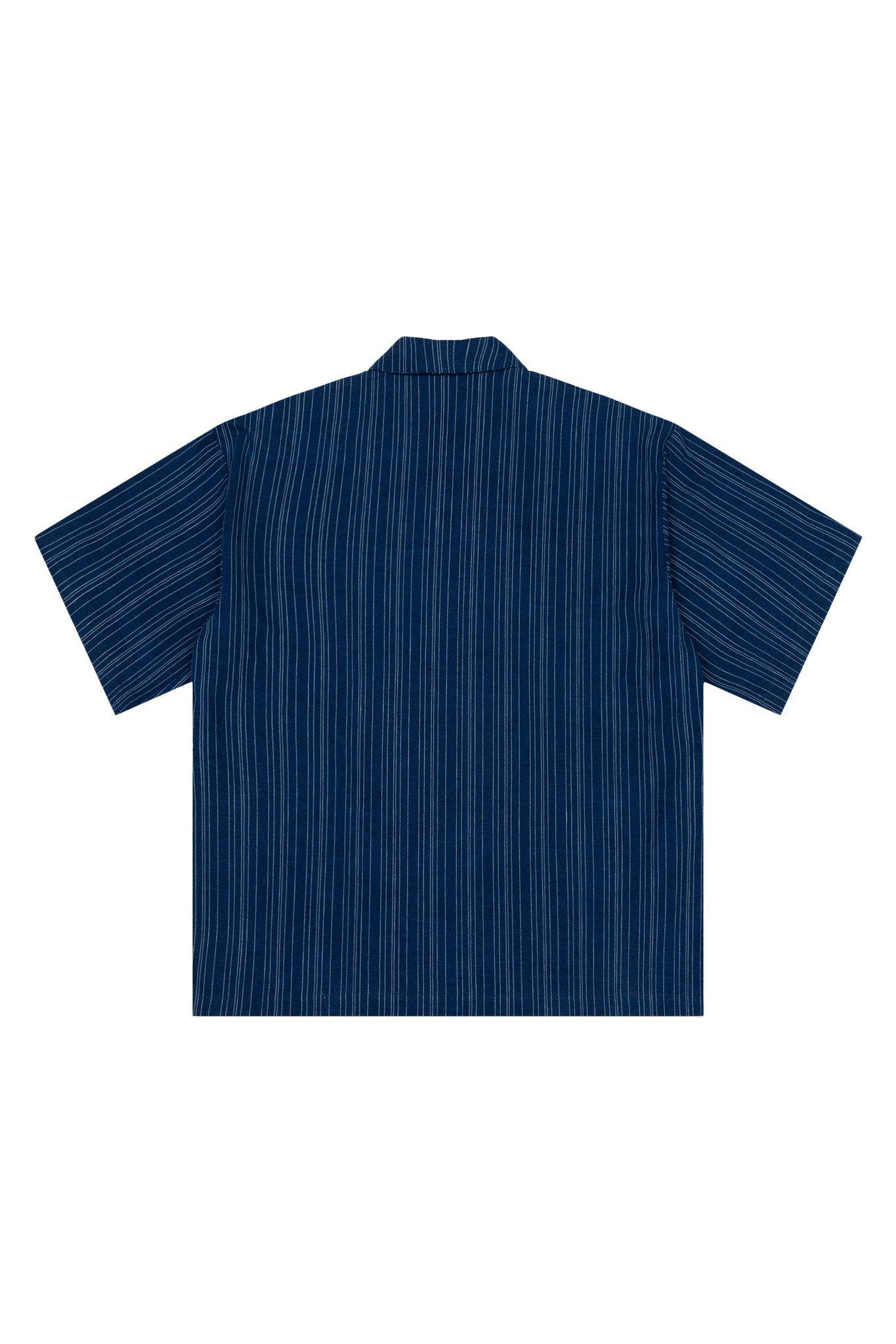 Notch-Collar Wrap Shirt